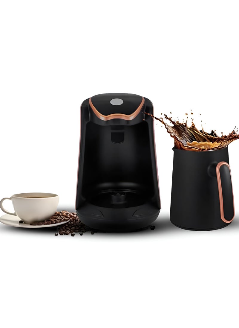 Generic Automatic Turkish Coffee Maker 250ml 4 Cup Electric Coffee Pot Fast & Easy Turkish Coffee Machine with One-Touch Operation Perfect for Authentic Coffee at Home  - Image 1