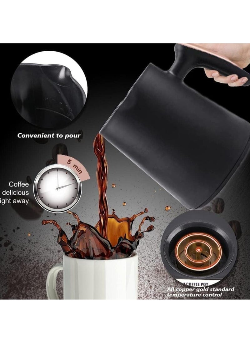 Generic Automatic Turkish Coffee Maker 250ml 4 Cup Electric Coffee Pot Fast & Easy Turkish Coffee Machine with One-Touch Operation Perfect for Authentic Coffee at Home  - Image 4
