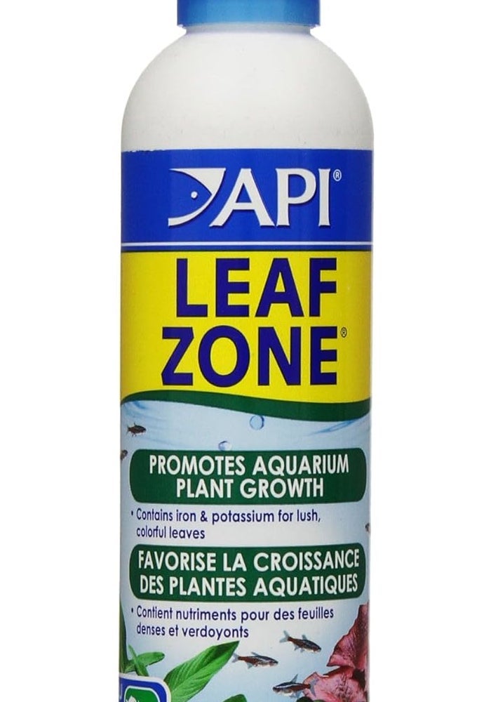 API سماد نباتات المياه العذبة من API Leaf Zone، 8 أونصات - يعزز نمو نباتات الأكواريوم - Image 1
