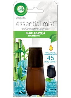 Essential Mist Refill 1 Ct Blue Agave And Bamboo Essential Oils Diffuser Air Freshener