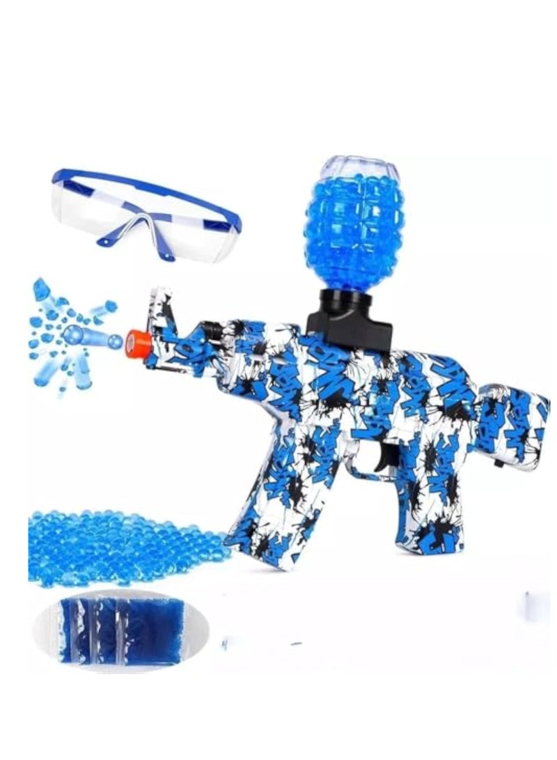 Dubkart Gel Bead Splatter Blaster Toy,with 55000 Water Balls and Goggles,Good for Outdoor Activities Team Fun Games and Gifts Boys and Girls - Image 1