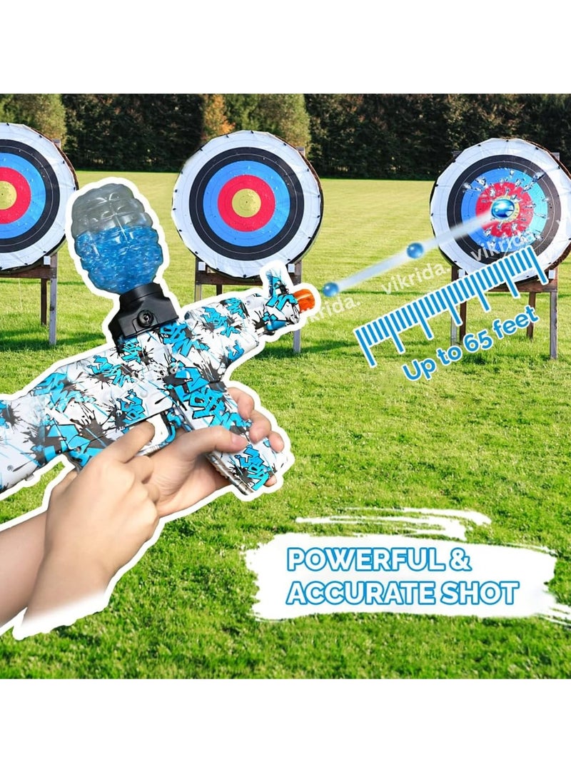 Dubkart Gel Bead Splatter Blaster Toy,with 55000 Water Balls and Goggles,Good for Outdoor Activities Team Fun Games and Gifts Boys and Girls - Image 4