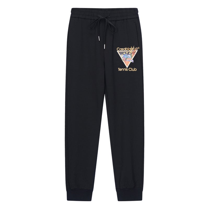 Casablanca Trousers Fashion Brand Casa Star Castle Letter Logo Printed Casual Sports Pants - Image 1