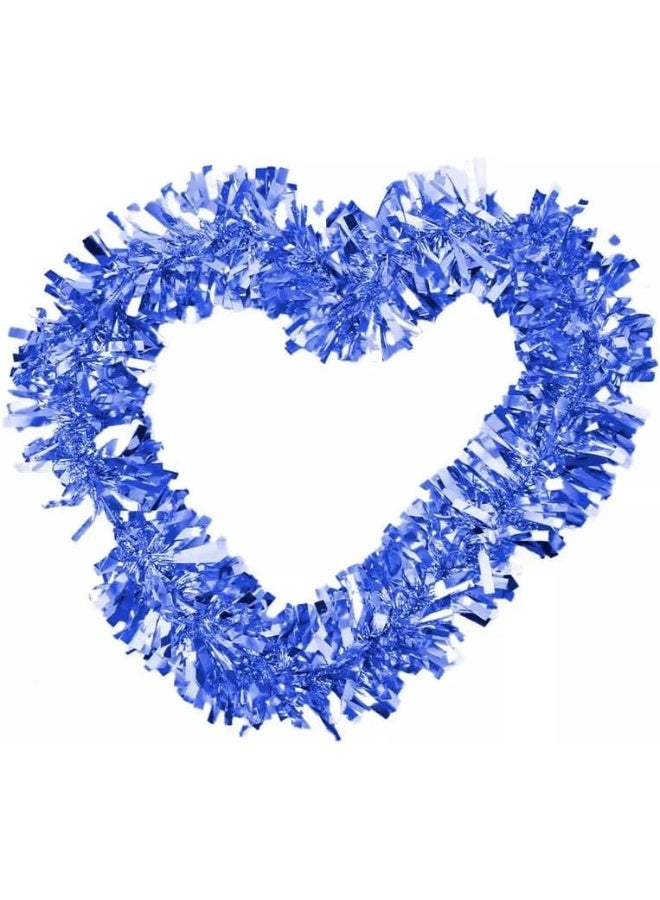 Day To Day زينة تينسل لعيد الميلاد والهالوين ورأس السنة - لون أزرق - Image 1