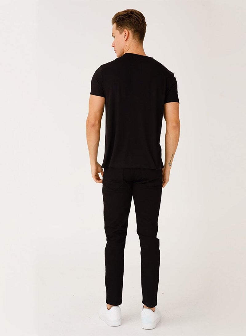 Biggdesign Men's Crew Neck T Shirt Printed Short Sleeve  - Image 5