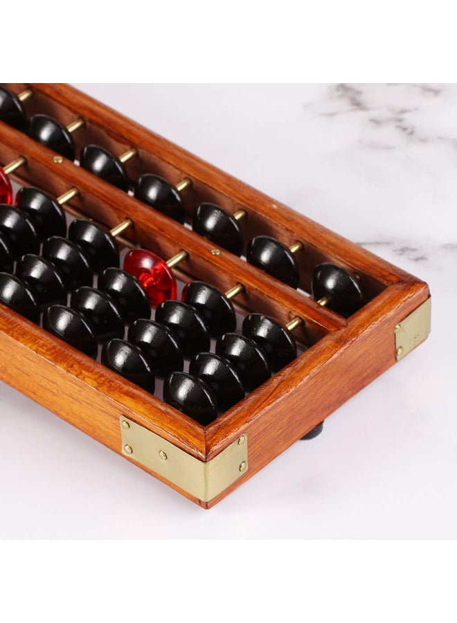 17 Digit Wooden Abacus Standard Abacus Calculator Counting Math Learning Tool For Beginners - Image 3