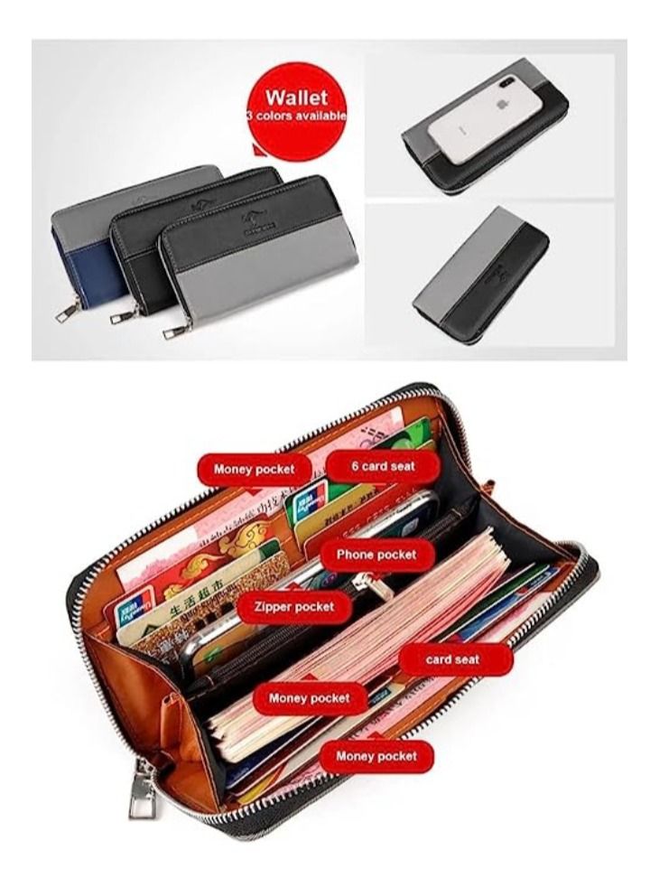 Men's Messenger bag shoulder Oxford Cloth Chest Bags Crossbody Casual Bags Man USB Charging Multifunction And Handbag  - Image 5