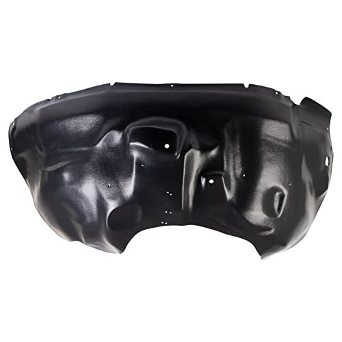 TRQ Front Left Inner Fender Liner Black Drivers Side Compatible with 20102014 Ford F150 FO1248146