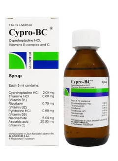 Cypro BC Syrup 114 ml Appetite booster for children