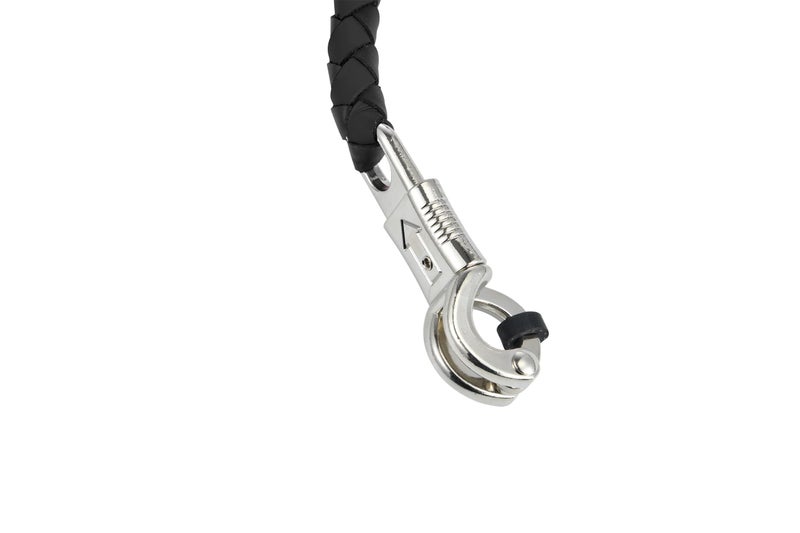 GARGOYLE BELLS Biker Whip 42" Motorcycle Get Back Whip, Handlebar Accessories for motorbike, Genuine Leather Whips for Motorcycles - Image 3