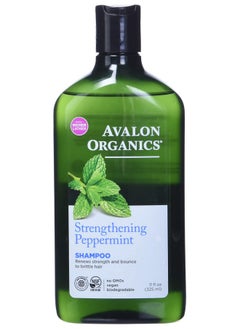 Avalon Organics Avalon Organics Shampoo, Strengthening Peppermint, 11 Oz  - Image 1