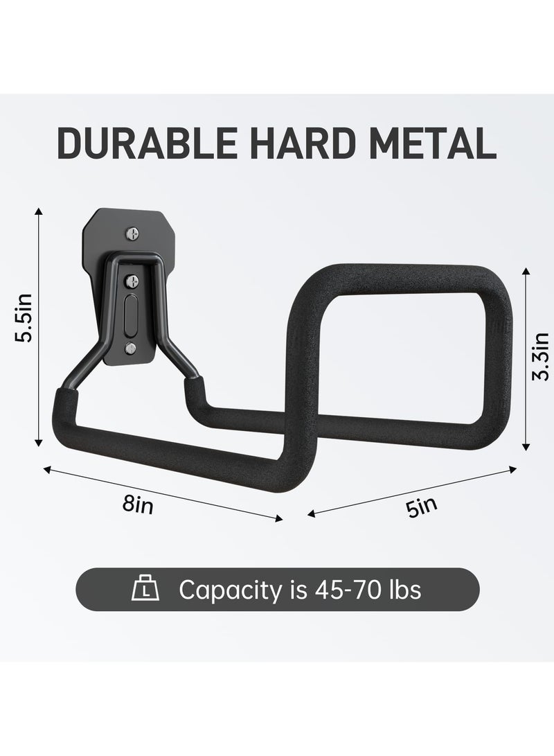 Generic 2Pcs Garden Hose Holder Wall Mount,Heavy Duty Water Hose Hanger for Garage Outside,Metal Hose Reels Hose Rack for Garden Hose Expandable Hose Water Hose Extension Hose  - Image 3