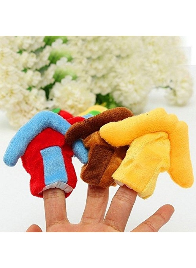 iMagitek Story Telling Time Finger Puppets, The Three Little Pigs Animal Finger Puppet Toy Educational Toys Fairy Tale Toy Plush Puppet Storytelling Doll - Image 5