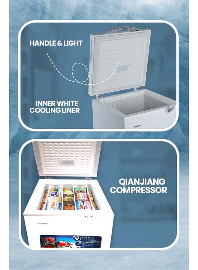 SONASHI Cfc Free Chest Freezer 150Litres 150 L SCF-152 White - Image 5