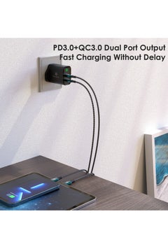 Phone Planet Phone Planet Ultra Fast Wall Charger 30W Dual Type C 3.0 Fast Charging for Galaxy iPhone and Tablets  - Image 2
