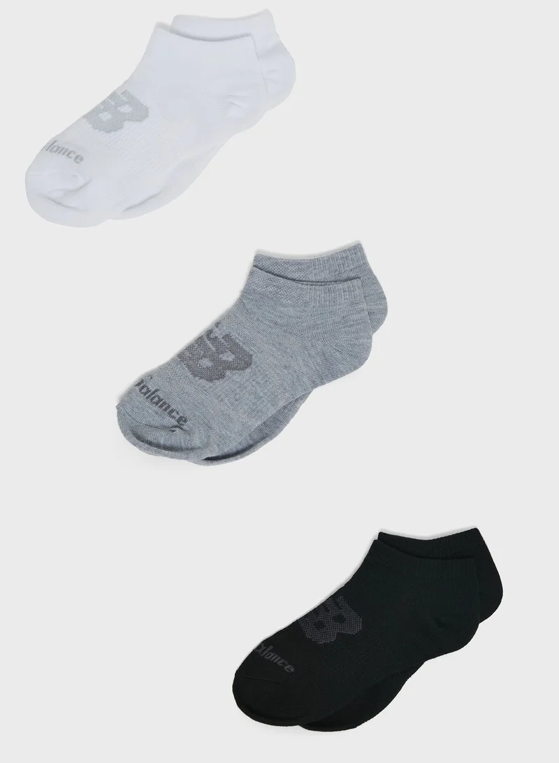 نيو بالانس 6 Pack No Show Socks