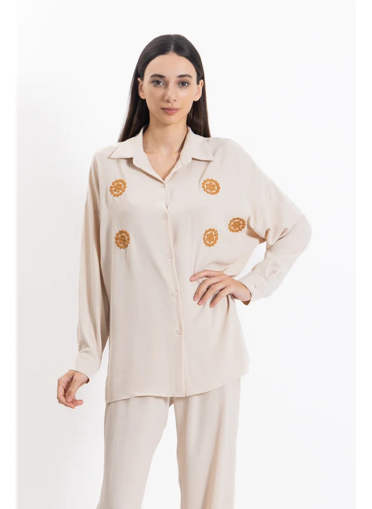 SHAPES LIGHTWEIGHT DETAILED SHIRT SET