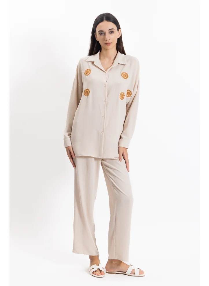 SHAPES LIGHTWEIGHT DETAILED SHIRT SET