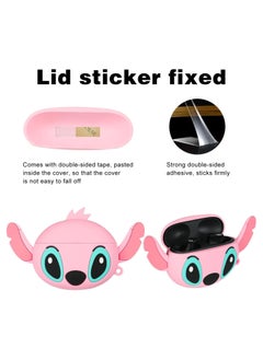 Case Soft Silicone Shockproof Cover for Apple Airpods Pro 2 New 3D Cute Cartoon Creative Fun Case Skin with Keychain Design Charging Case (Stitch Pink) - pzsku/Z644CB265C51ED4D27462Z/45/_/1707078014/b3a778fa-5c3f-4d0c-a443-f1fd43d0a02b