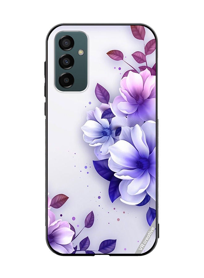 VR CREATIVE Protective Case Cover For Samsung Galaxy M23 Flower Design Multicolour - Image 1