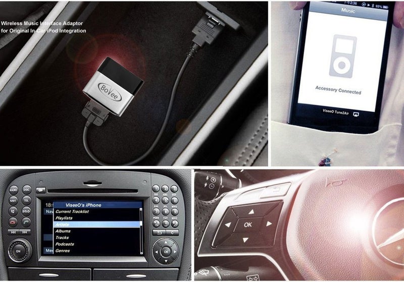 Bovee 1000 with Y USB/AUX iPod Integration Cable for BMW, Mini Cooper Wireless Bluetooth Car Kit for in car iPod Integration - Image 2