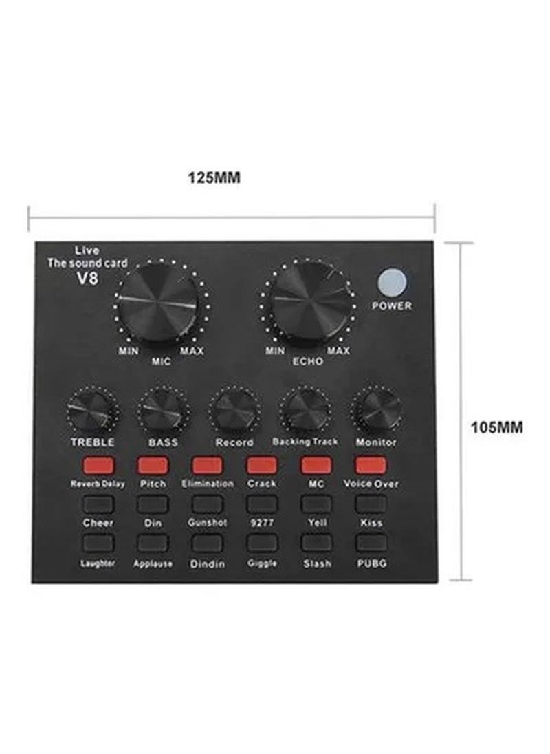 Generic Live Sound Card Black  - Image 1