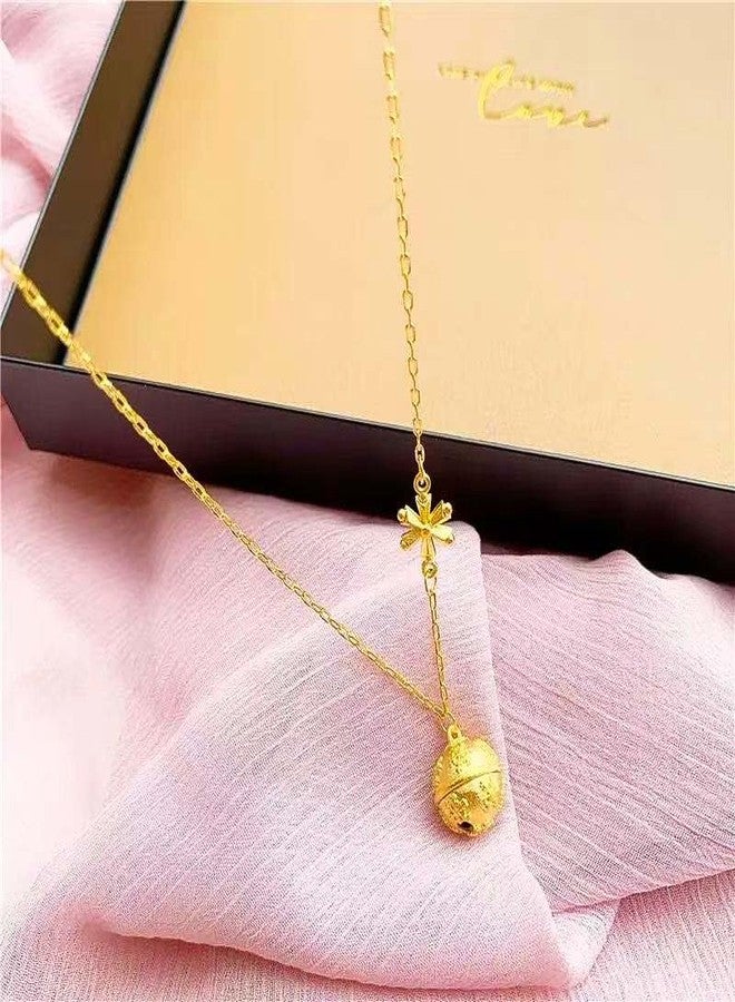 Teemotutu Christmas Necklace Set for Women, Gold Santa Hat Snowflake Jingle Bell & Xmas Tree Pendant Jewelry, Dainty Holiday Gift for Thanksgiving Christmas Party (Christmas bell) - Image 5