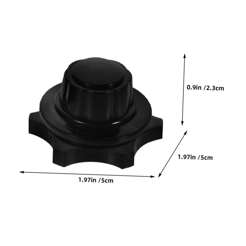 Garneck 1Set Plastic Fan Nut Covers Versatile Fan Accessories for Easy Installation and Compatibility with Various Electric Fans Lightweight and Portable Design - Image 2