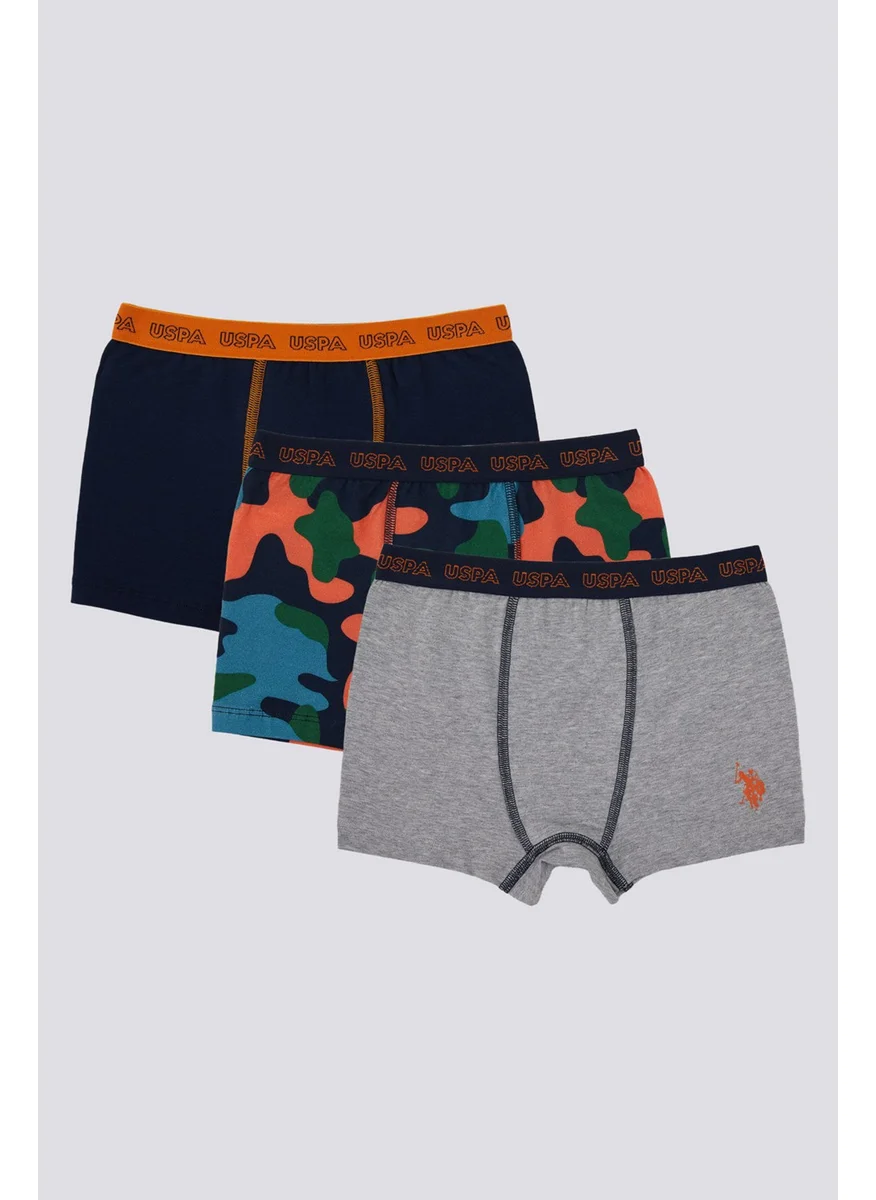 يو اس بولو اسن Base. Polo Assn Military Detail Boy's 3-Piece Boxer