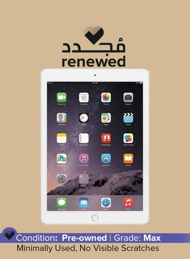 ابل  Renewed - Ipad Air 2nd Gen (2014) 97-Inch 2GB RAM 32GB 4G LTE - Image 1