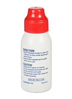 Artline Artline ESA-2N Stamp Pad Ink, 50c.c/mls Bottle, Color:Red - ARIKESA2NRE  - Image 3