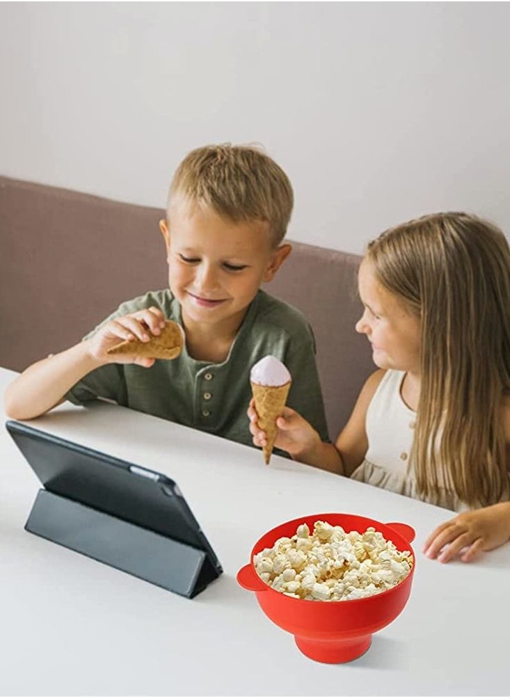 Y&D Silicone Microwave Popcorn Popper with Lid, BPA Free  - Image 5