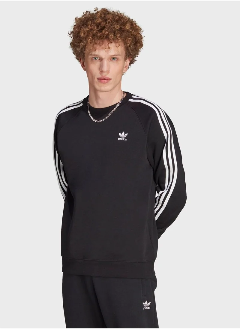 adidas Originals Classic 3 Stripe Sweatshirt