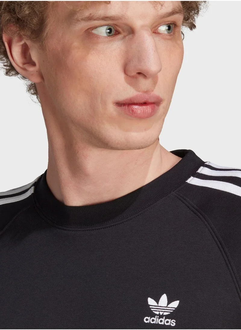 adidas Originals Classic 3 Stripe Sweatshirt