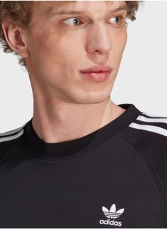 adidas Originals Classic 3 Stripe Sweatshirt  - Image 3