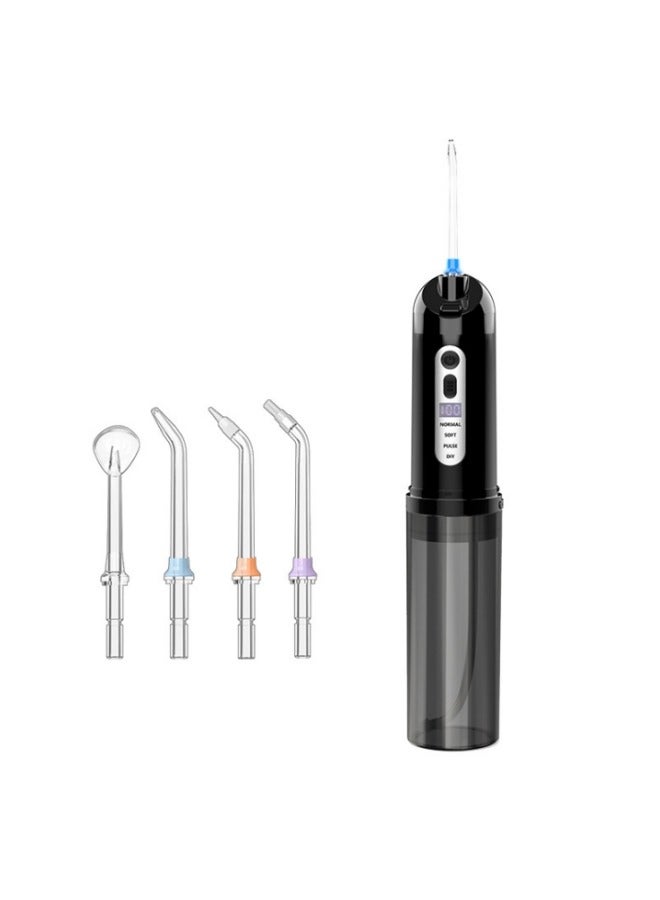 general Cordless Water Flosser For Teeth, Gums, Braces, Dental Care,Portable Oral Irrigator,UV Sterilization , LED Power Display ,  IPX7 Waterproof, 250 ML Detachable Water Tank ,Home & Travel - Image 1
