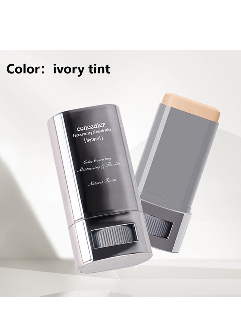 OCHEAL Foundation Stick, Concealer Stick Light Foundation Makeup Nude Foundation Pen Matte Foundation Stick Light Creamy Face Foundation Stick Long-lasting Mattifying for Light Skin 30g - Image 2