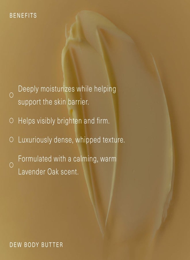 Oak Essentials Dew Body Butter | Rich, Whipped Body Moisturizer for Dry & Crepey Skin | Visible Hydration, Firming & Smoothing, 5.3 oz - Image 3