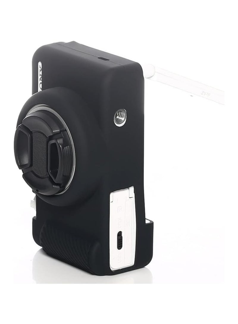 Scratch-resistant camera case for SONY ZV-1F, ZV-1 II/ZV-1M2 Vlog cameras, silicone case with soft skin silicone case - Image 4