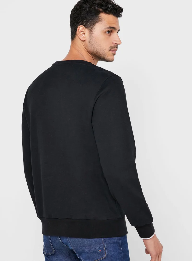 CALVIN KLEIN Brush Logo Sweatshirt