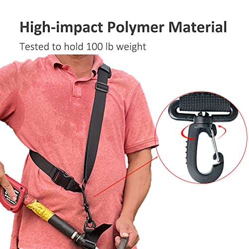 AKUATUZ Trimmer Shoulder Strap Universal for Weed Eater Brush Cutter Harness Compatible with EGO String Trimmer, Leaf Blower - Image 5