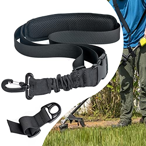 AKUATUZ Trimmer Shoulder Strap Universal for Weed Eater Brush Cutter Harness Compatible with EGO String Trimmer, Leaf Blower - Image 1