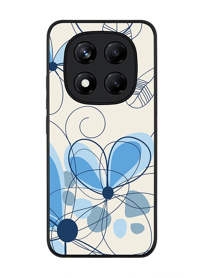 Stylizedd For Xiaomi Redmi Note 14 Pro 4G 4G Case,Slim fit Camera Protection, Shockproof Thin Phone cover  - Daisy Lines - Image 1