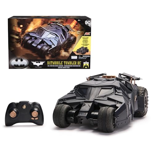 DC Comics Batman, Official Batmobile Tumbler RC, 1:15 Scale, 85th Anniversary Dark Knight Trilogy Special Edition Collectible Kids Toys for Boys Ages 4 and Up - Image 1