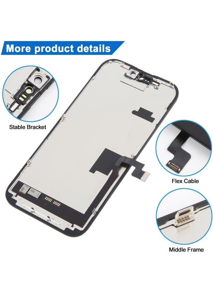 GX High-Quality Full Replacement Inner Screen Compatible With The iPhone 16 Pro Oled 120HZ (FHD+) - Brand GX - Image 2