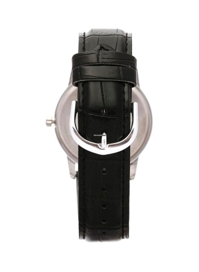 CASIO Men Water Resistant Analog Watch MTP-V002L-1BUDF - 39 mm - Black - Image 4