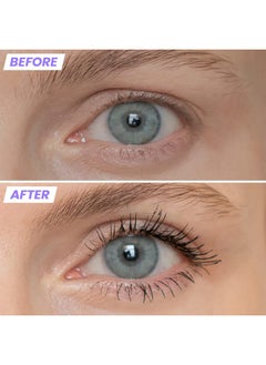 Wonderskin Wonderskin Mascara - Black Mascara for Volume, Length, and Curl - Lengthening, Volumizing Lash Mascara & Smudge Proof Eyelash Mascara  - Image 2