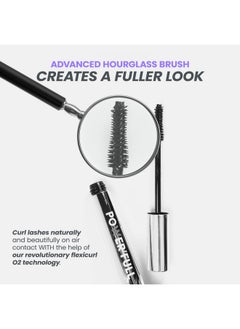 Wonderskin Wonderskin Mascara - Black Mascara for Volume, Length, and Curl - Lengthening, Volumizing Lash Mascara & Smudge Proof Eyelash Mascara  - Image 3