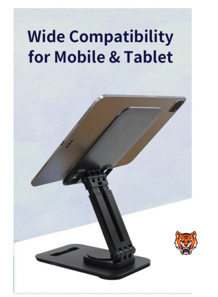 TIGER "Adjustable ABS Desktop Stand (170x118x30mm) – Universal, Portable & Sturdy Design for Phones & Tablets" - Image 2