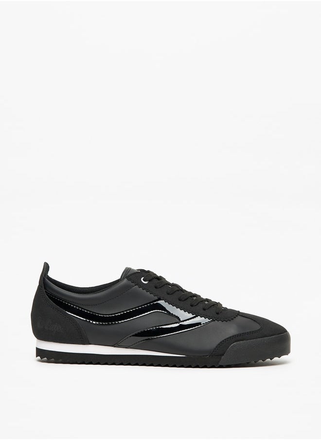 Lee Cooper Mens' Textured Sneakers with Lace-Up Closure  - Image 1